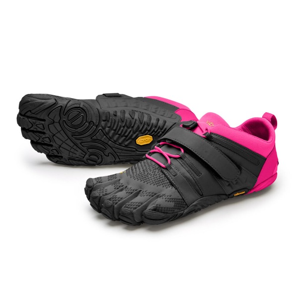 Damske Botasky Vibram Slovensko - FiveFingers V-Train 2.0 Čierne / Ruzove | 9607SOMAT